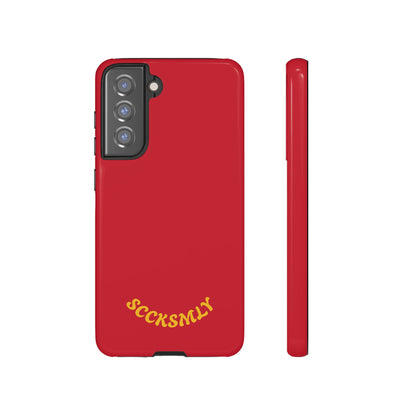 SOLID Calm Cherry Tough Case for Samsung