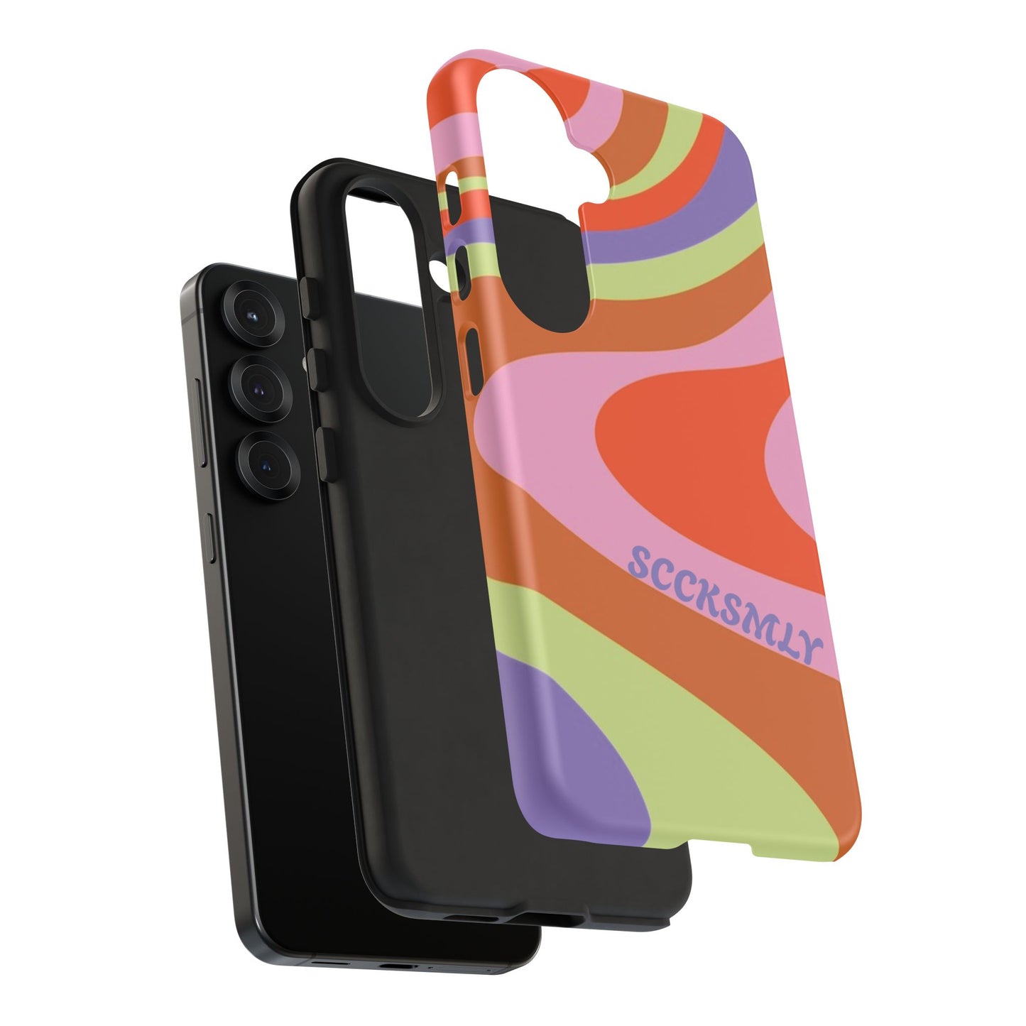 Curvy Swirl Phone Case for Samsung