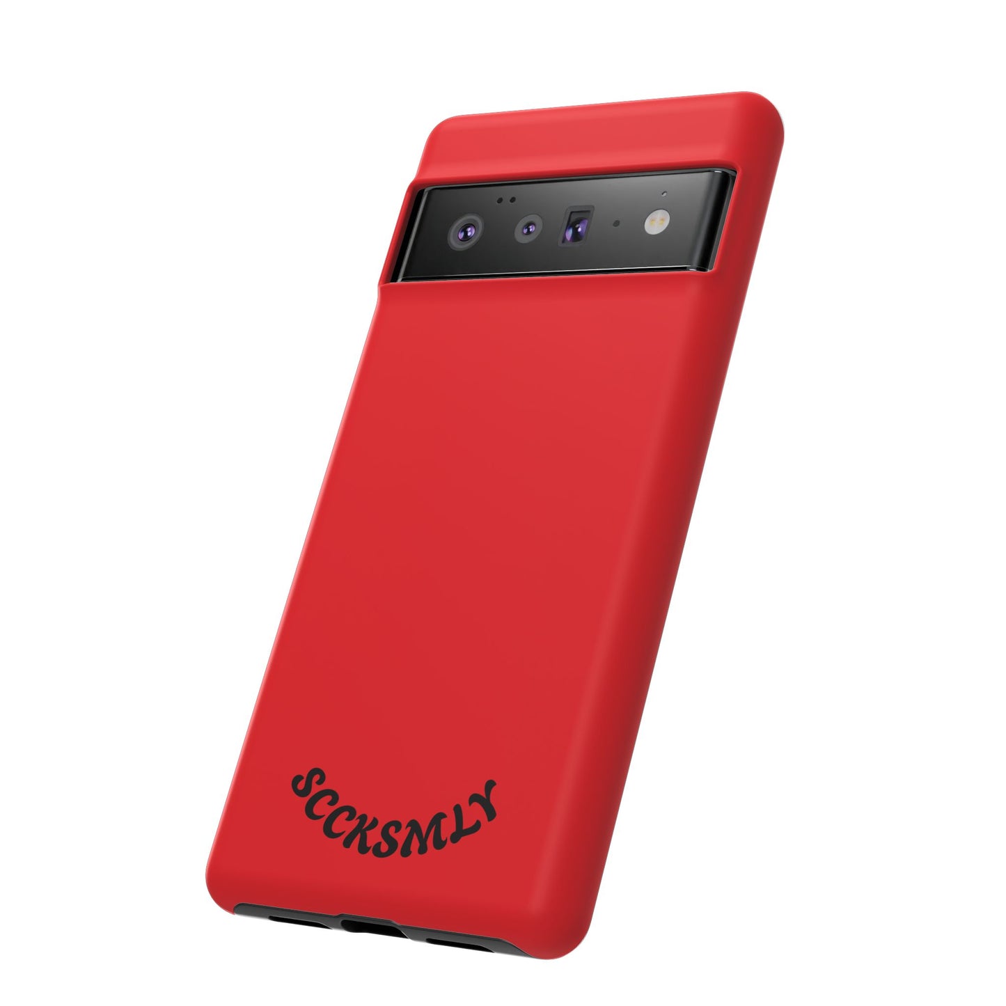 SOLID Screaming Red Tough Casee for Google Pixel