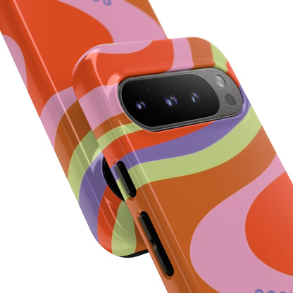 Curvy Swirl Phone Case for Google Pixel