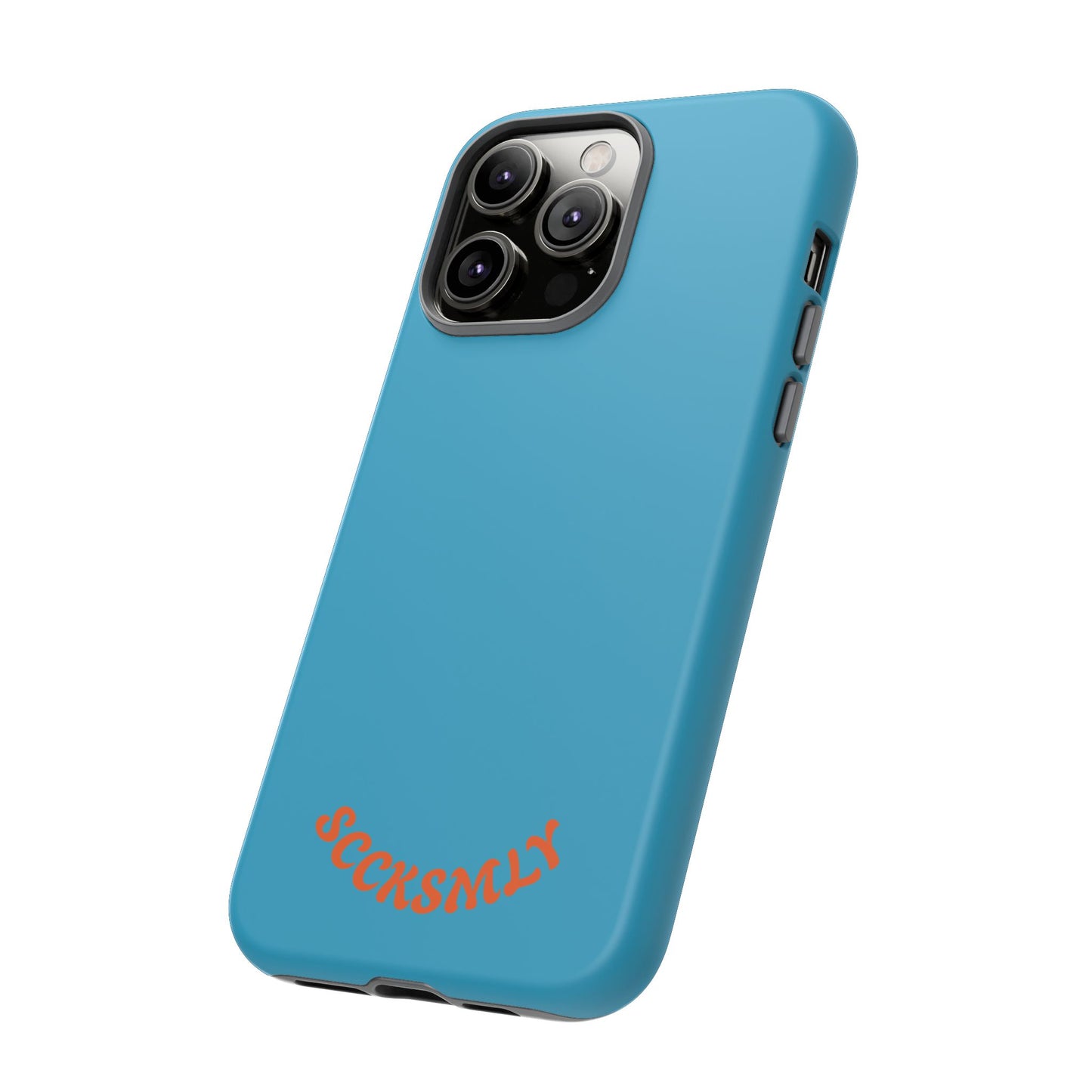 SOLID Blue Spook Tough Case for Apple