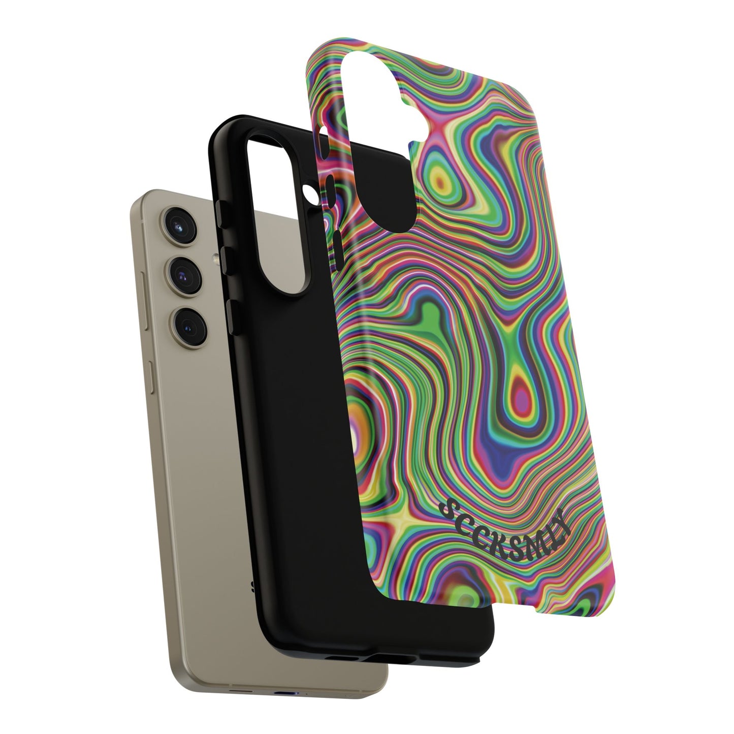 Acid Swirl Phone Case for Samsung