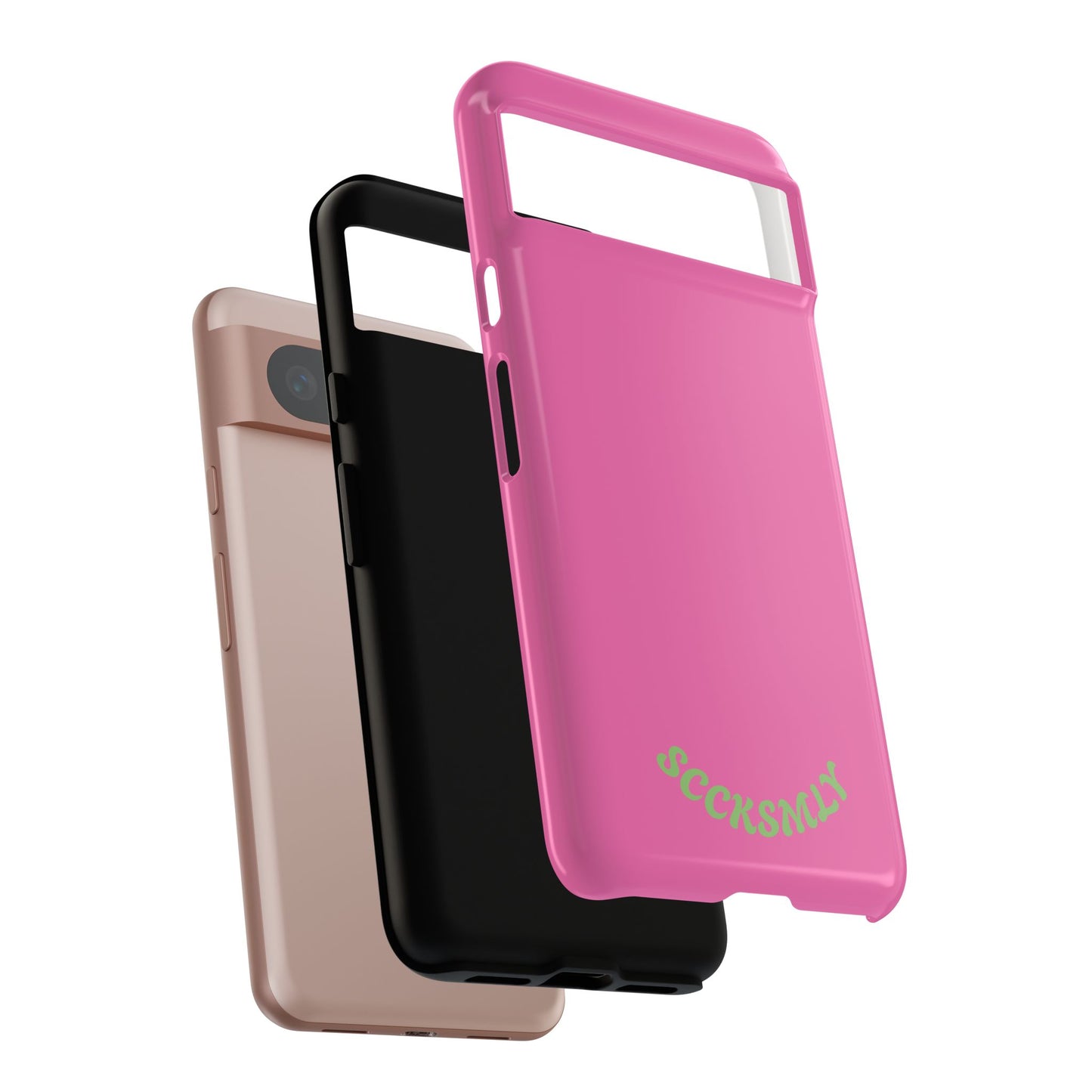 SOLID Sweet Static Pink Tough Case for Google Pixel