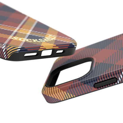 Harvest Tartan Phone Case for Apple