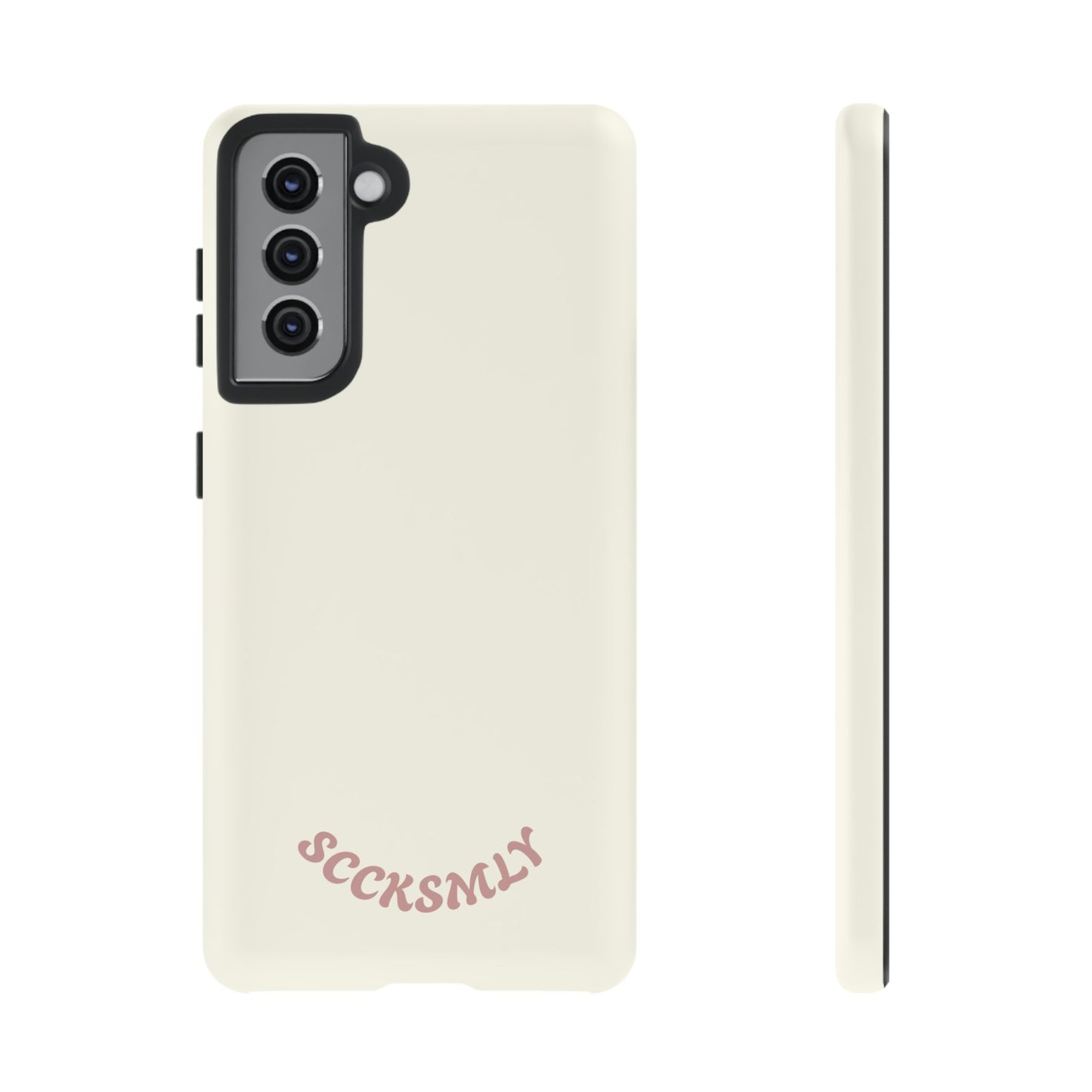Sweet Oat Milk Tough Phone Case for Samsung