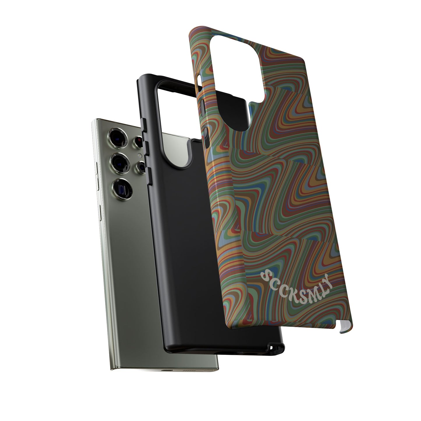 Earthly Waves Tough Phone Case for Samsung
