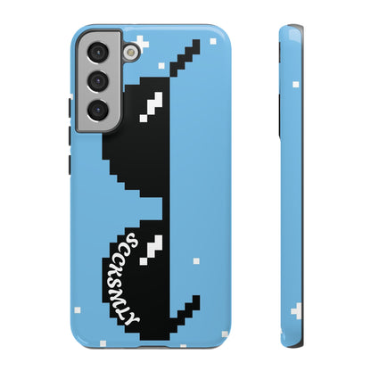 Pixel Glass Tough Phone Case for Samsung