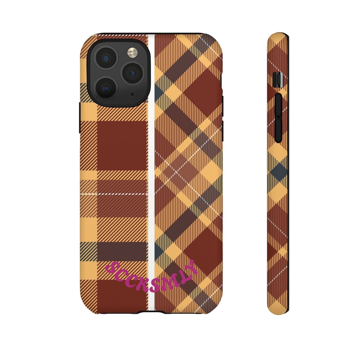 Autumn Plaid Phone Case for Apple