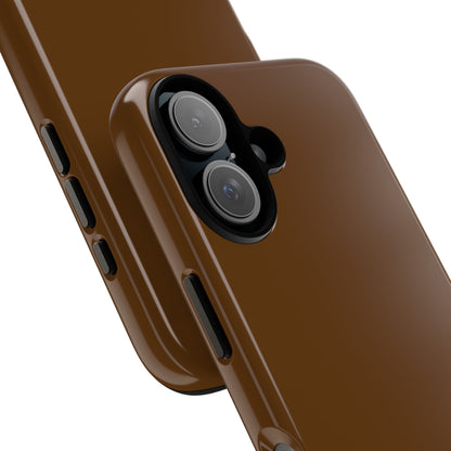 SOLID Chocolate Coco Tough Case for Apple