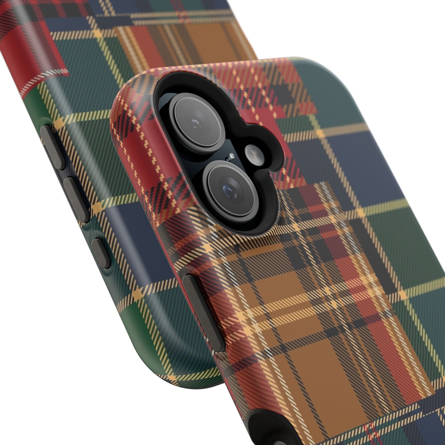 Heritage Hues Patchwork Tough Phone Case for Apple