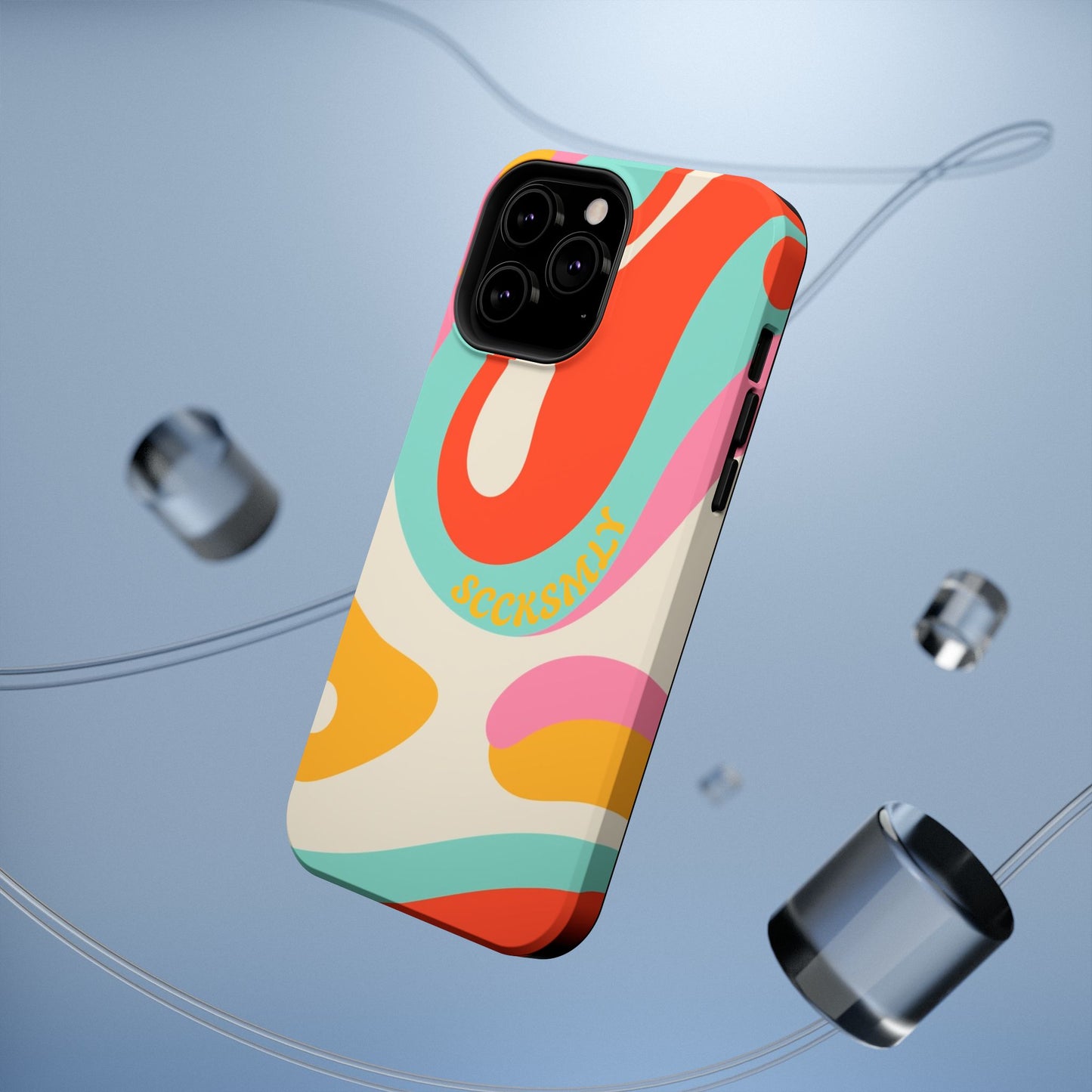 Psychodelic Acid Swirl Phone Case for "IOS or Apple"