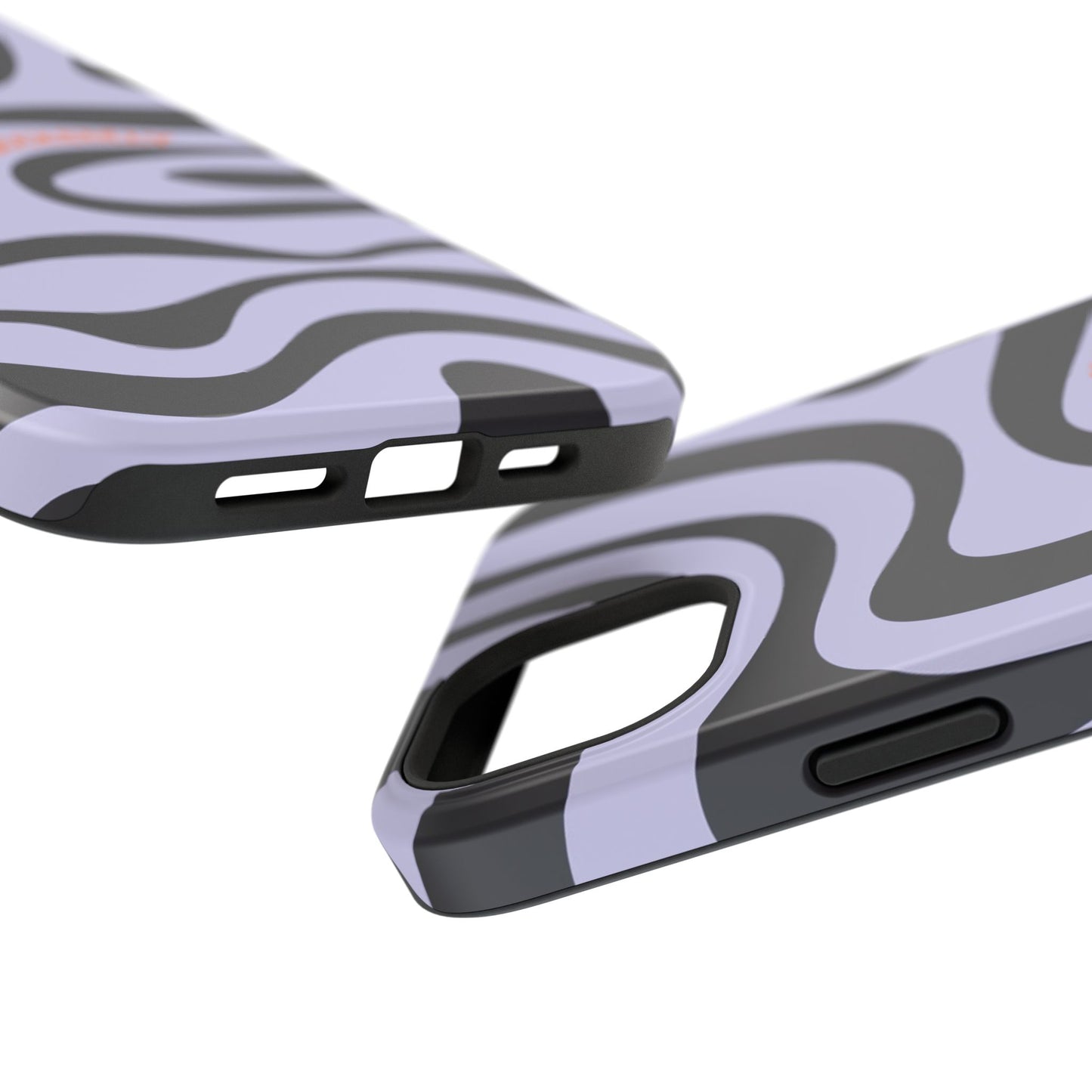 Purple Swirl Phone Case for "IOS or Apple"