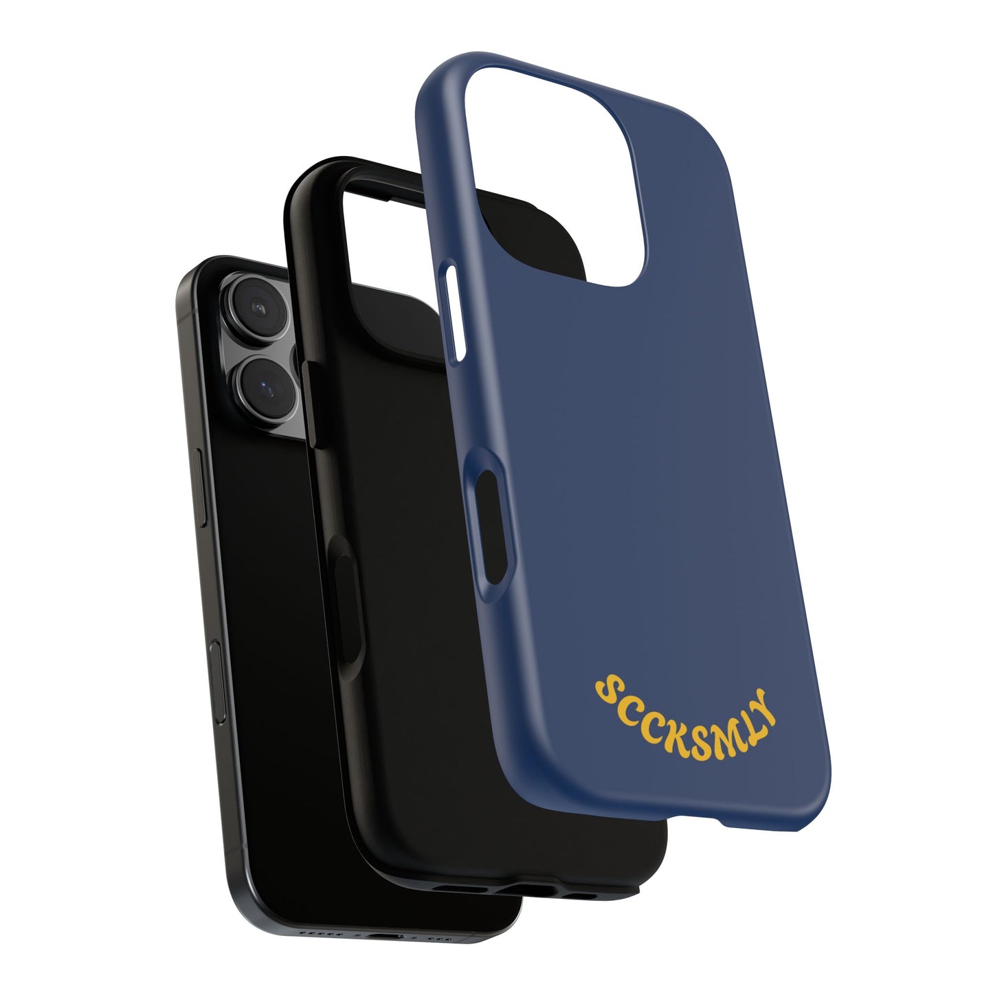 SOLID Cobalt Haze Tough Case for Apple