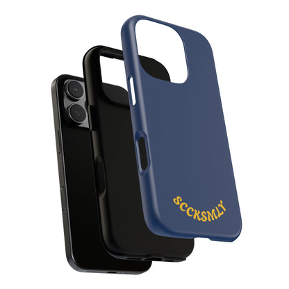SOLID Cobalt Haze Tough Case for Apple