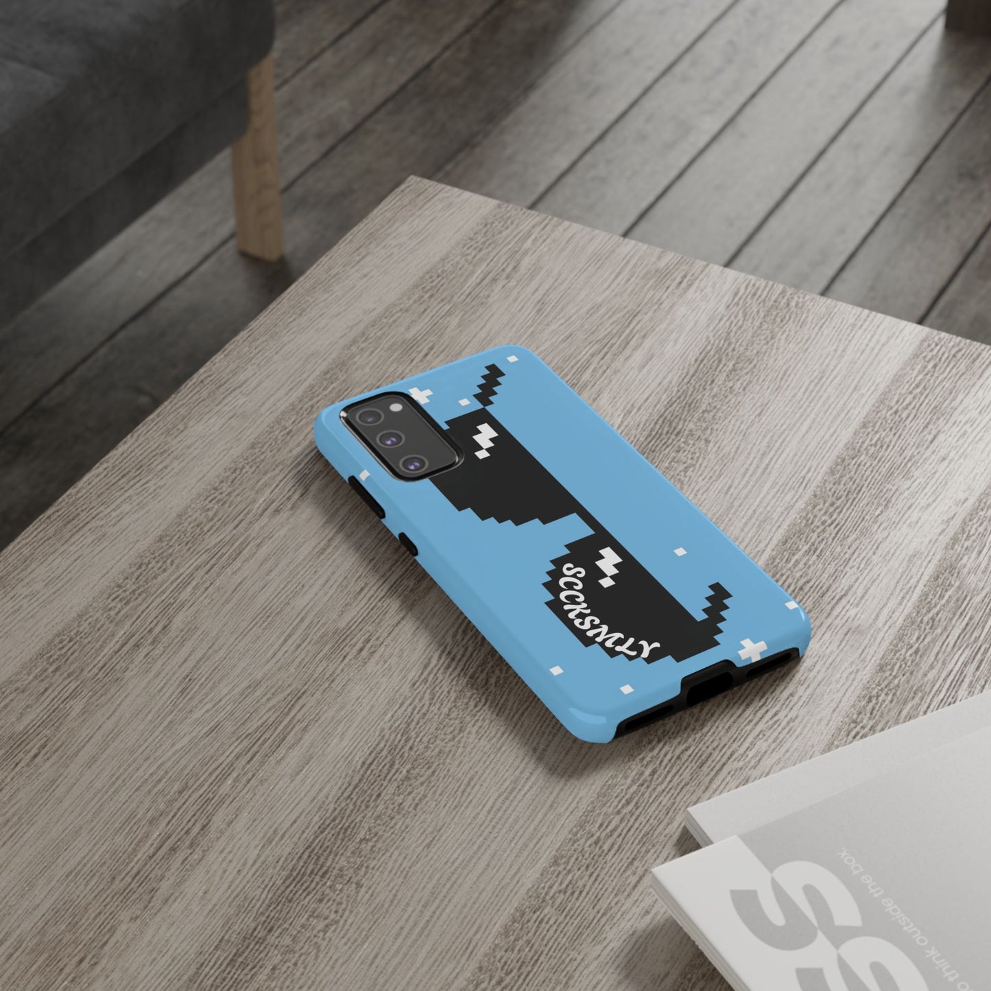 Pixel Glass Tough Phone Case for Samsung