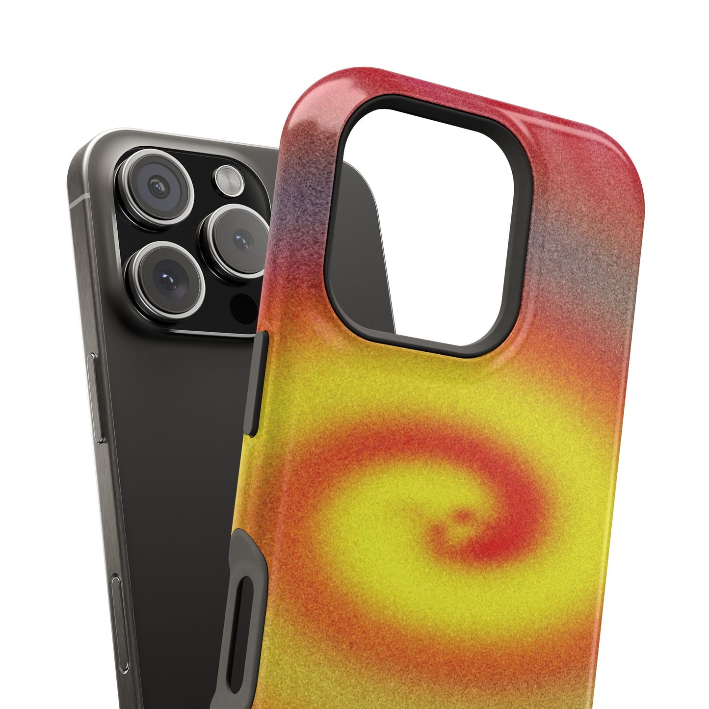 Toxic Spiral Tough Phone Case for Apple