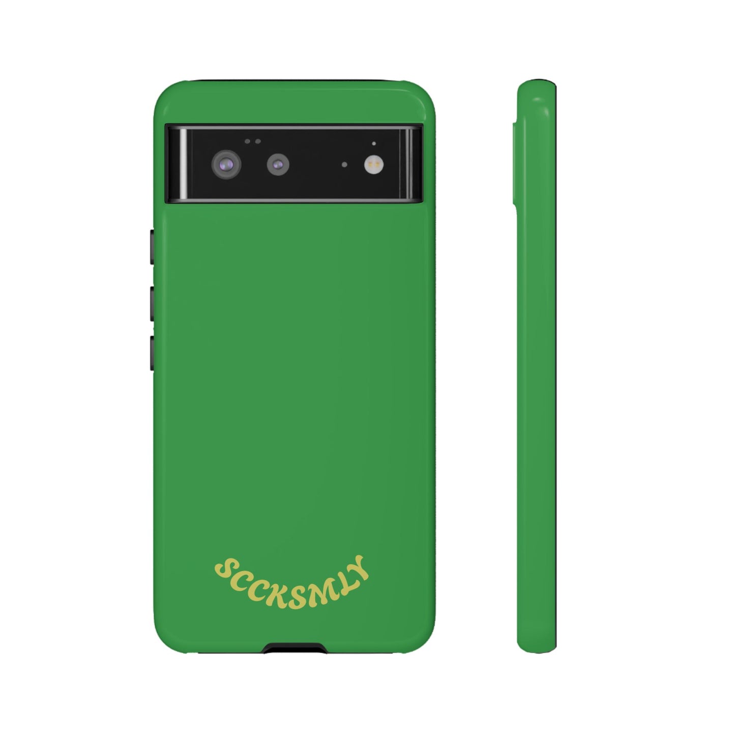 SOLID Green Grin Tough Case for Google Pixel