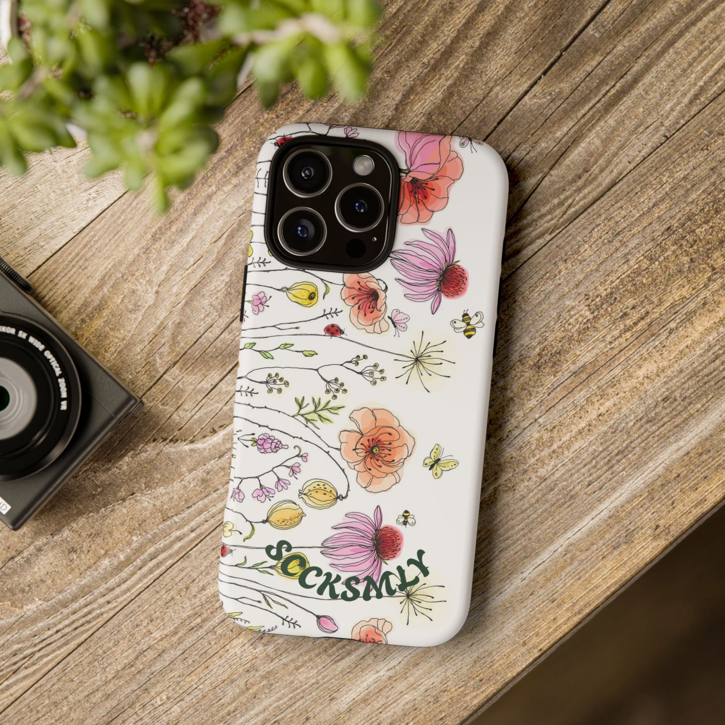 Wonderful Garden Tough Phone Case for Apple