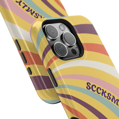 Vintage Groove Phone Case for Apple