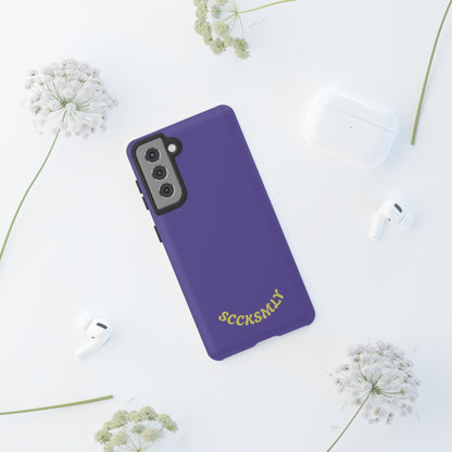 SOLID Dreamy Dusk Purple Tough Case for Samsung