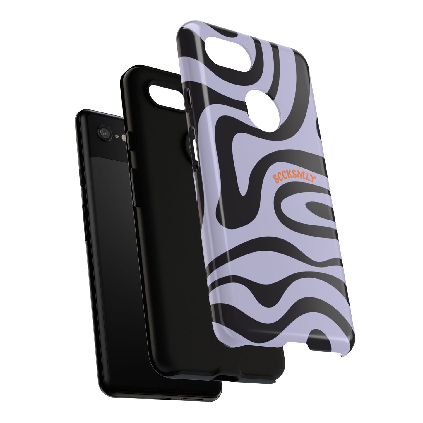 Purple Swirl Phone Case for Google Pixel