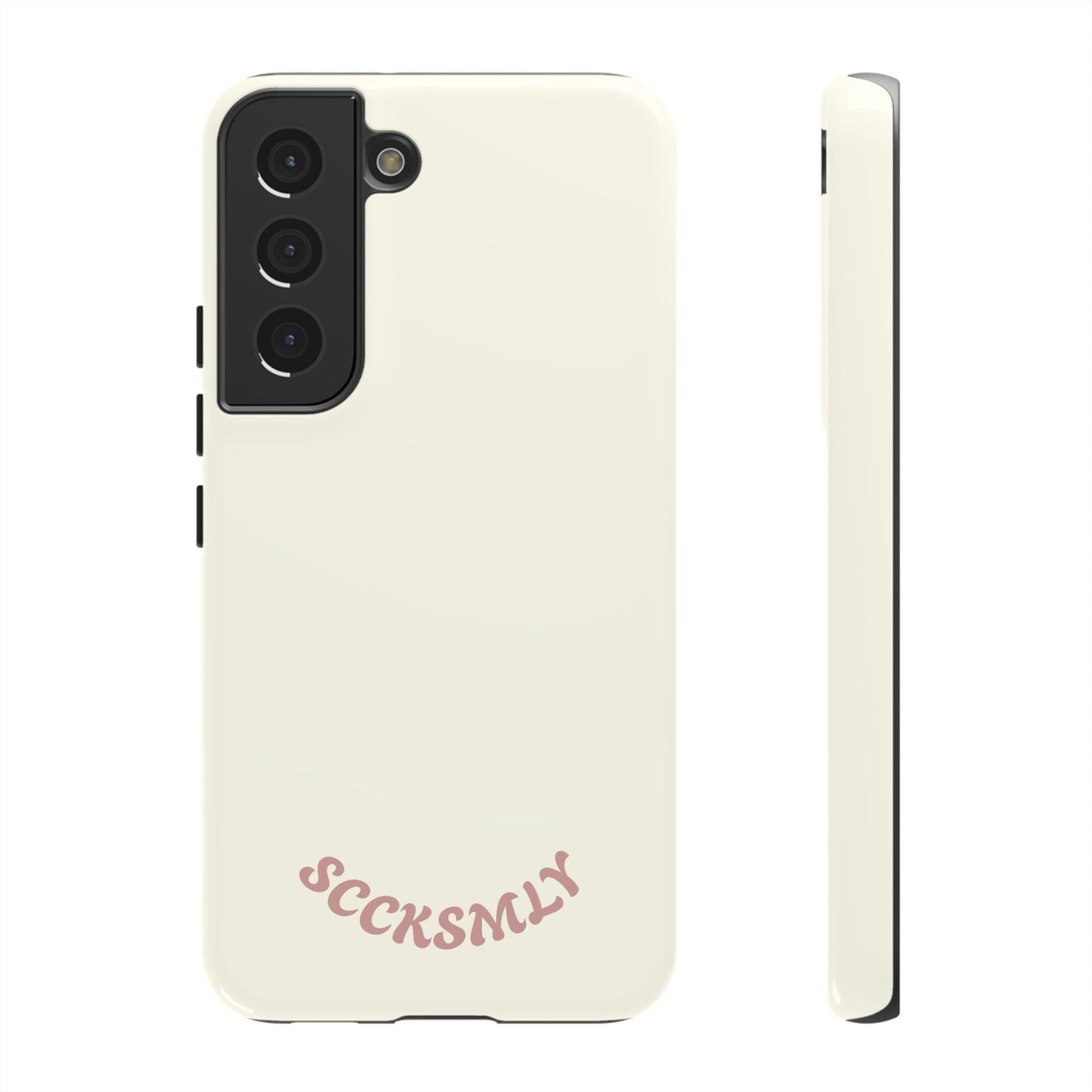 Sweet Oat Milk Tough Phone Case for Samsung