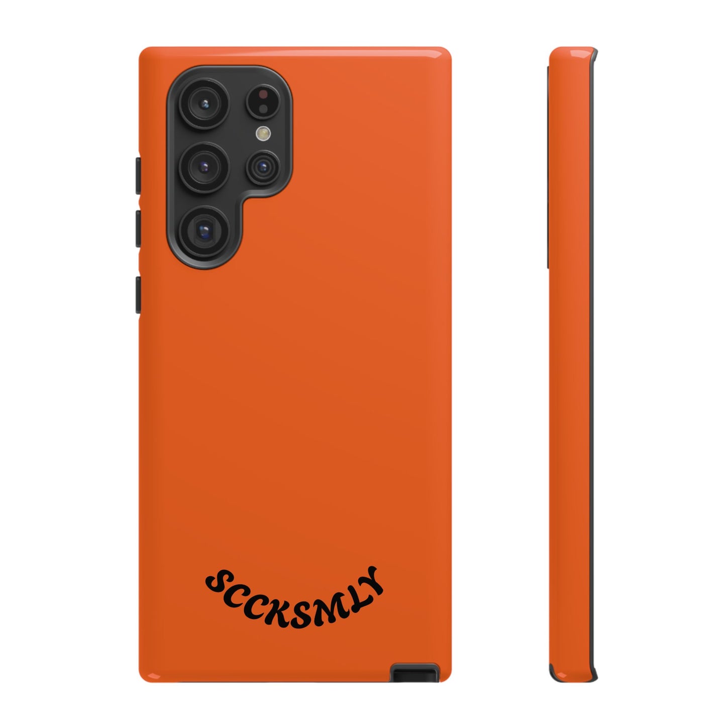 SOLID Tangerine Tough Case for Samsung
