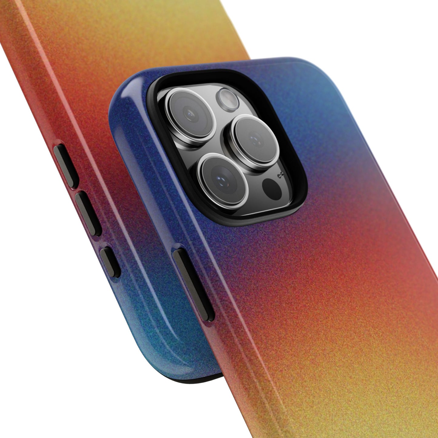 Faded Sunset Aura Tough Phone Case for Apple