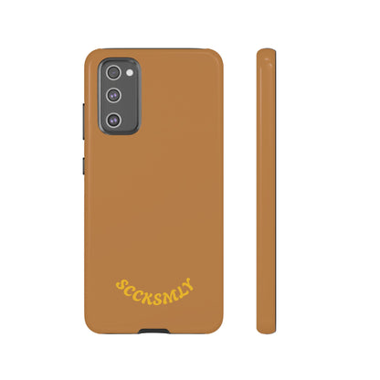 SOLID Spice Caramel Tough Case for Samsung