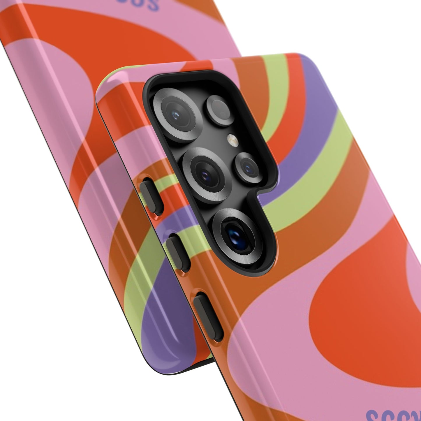 Curvy Swirl Phone Case for Samsung