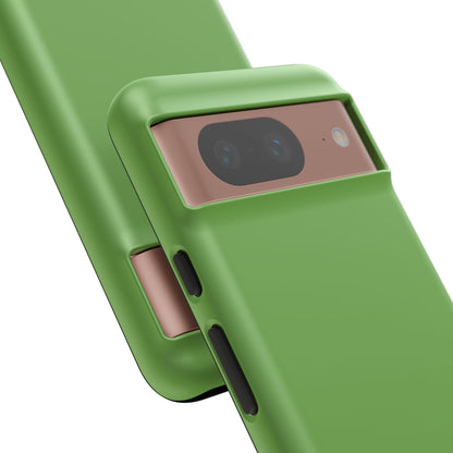 SOLID Matcha Moss Tough Phone Case for Google Pixel