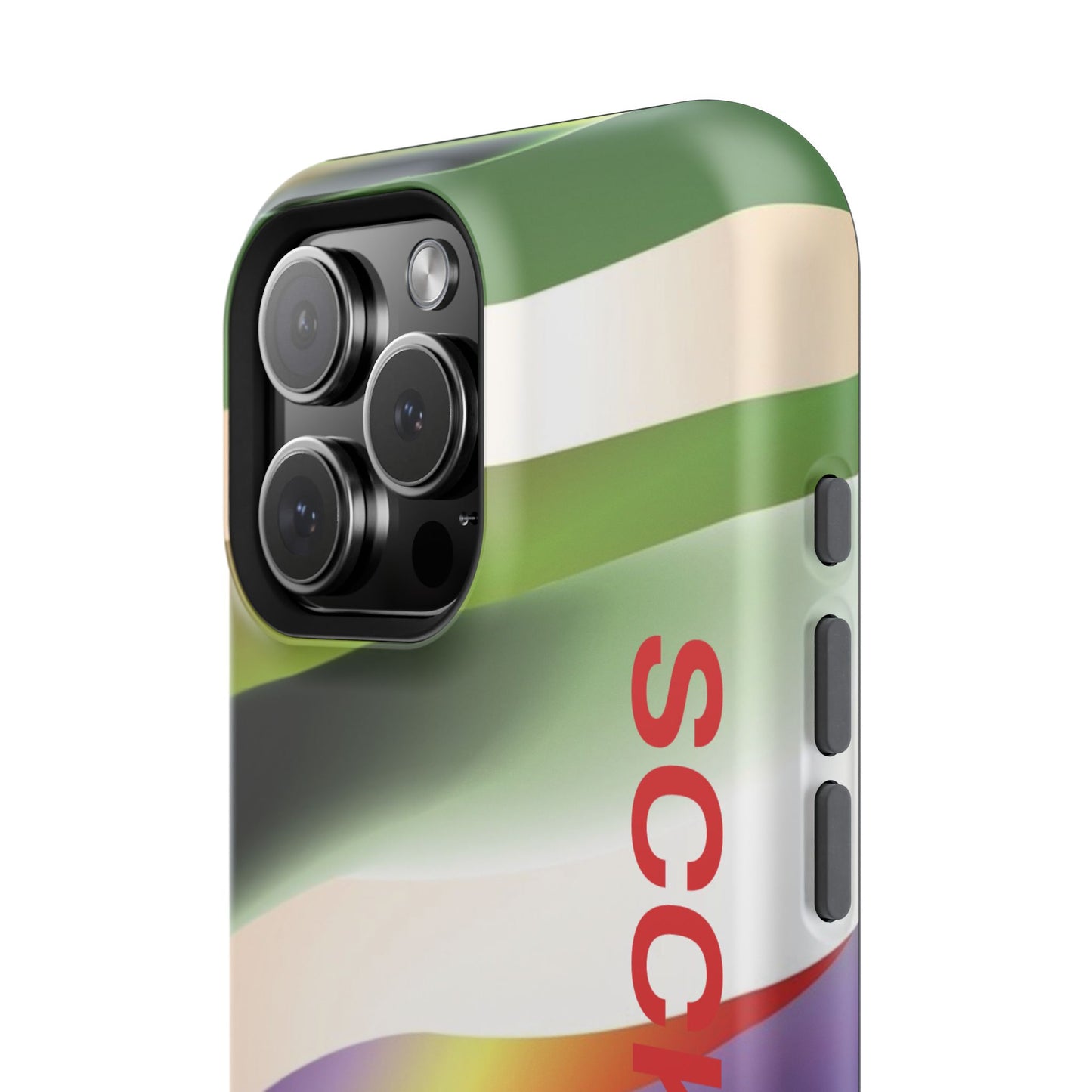 Green Waves Phone Case for "IOS or Apple"