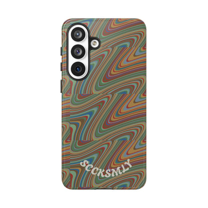 Earthly Waves Tough Phone Case for Samsung