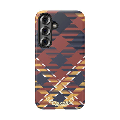 Harvest Tartan Phone Case for Samsung
