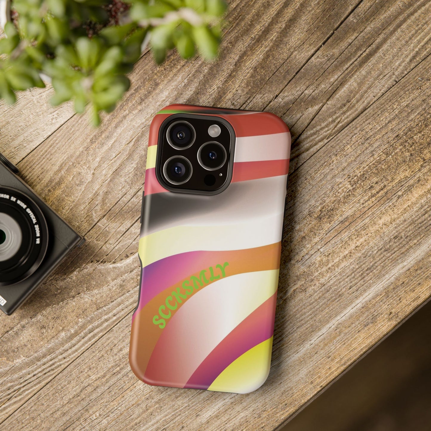 Neutral Waves Phone Case for Apple