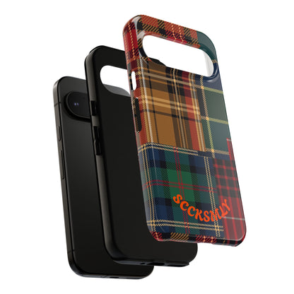 Heritage Hues Patchwork Tough Phone Case for Google Pixel