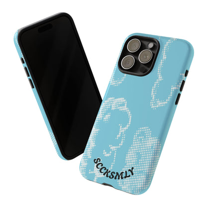 Comic Dot Sky Tough Phone Case for Apple