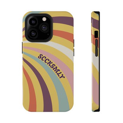 Vintage Groove Phone Case for Apple