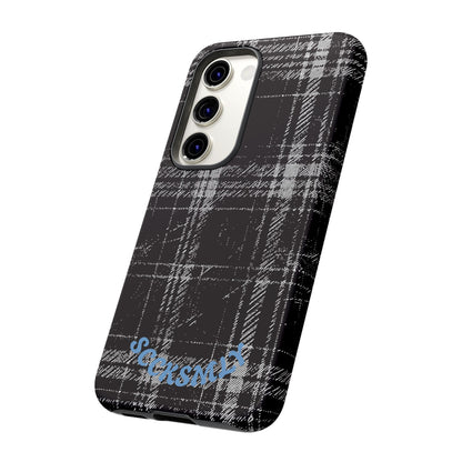 Smoky Grungy Plaid Phone Case for Samsung