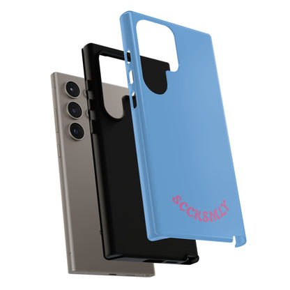 SOLID Blue Candie Tough Case for Samsung