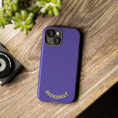 SOLID Dreamy Dusk Purple Tough Case for Apple