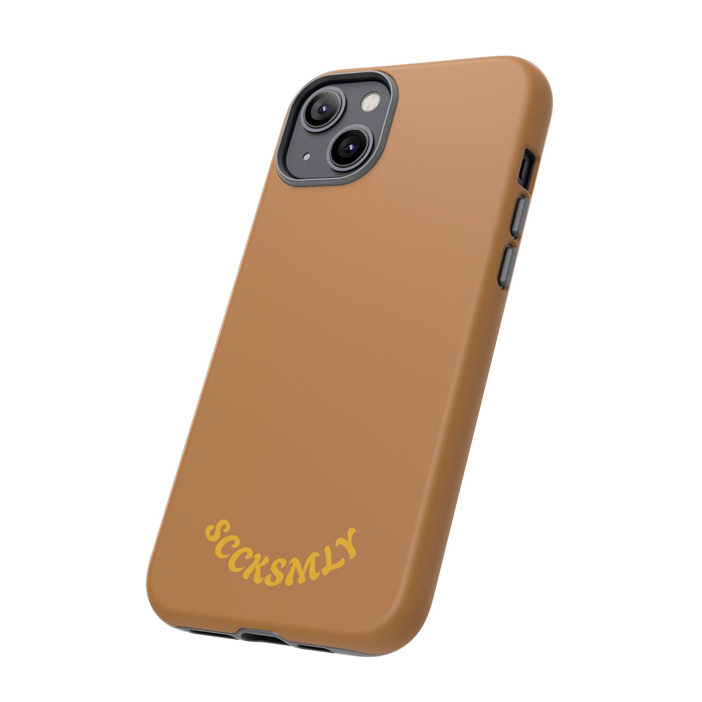 SOLID Spiced Caramel Tough Case for Apple
