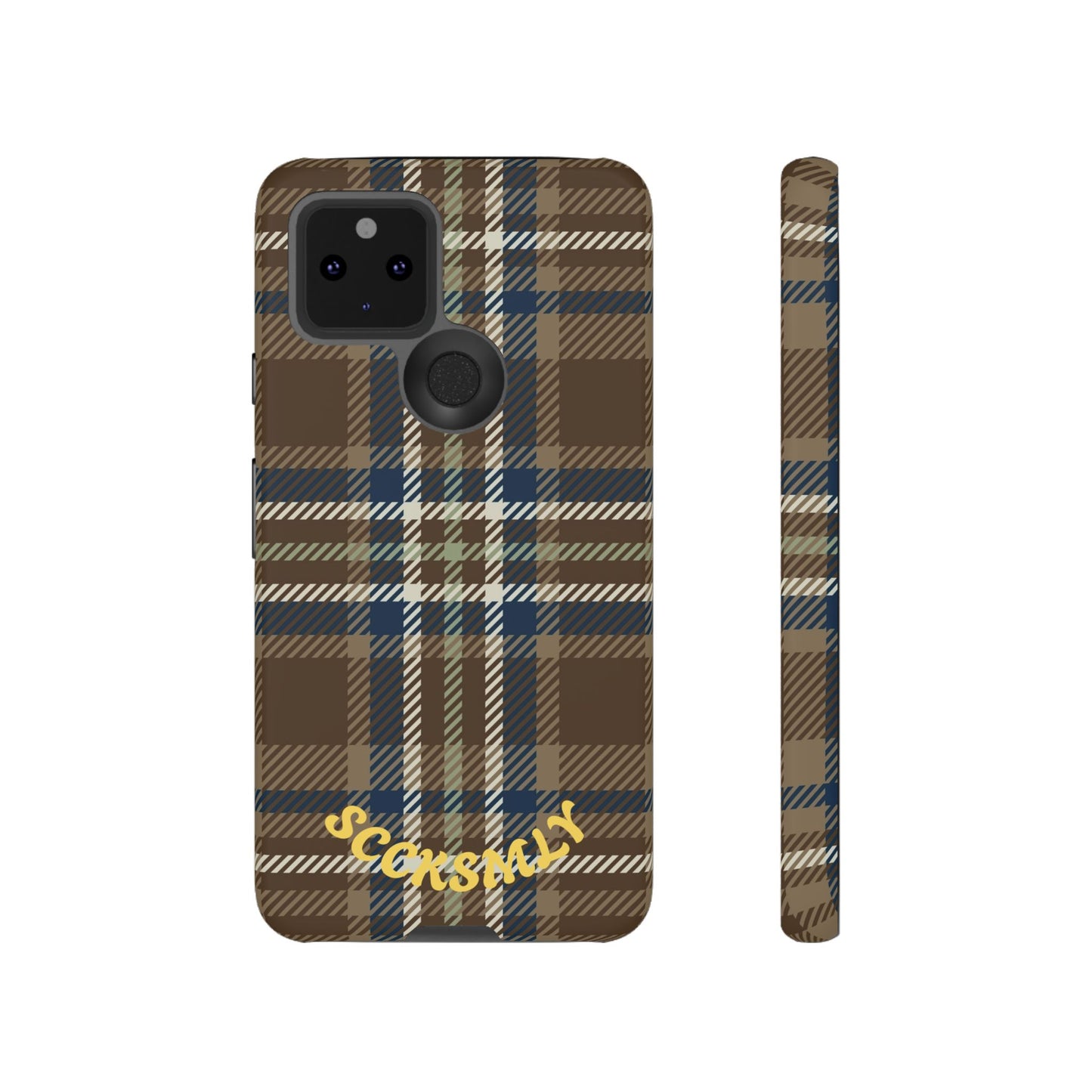 Earth and Sky Plaid Phone Case for Google Pixel