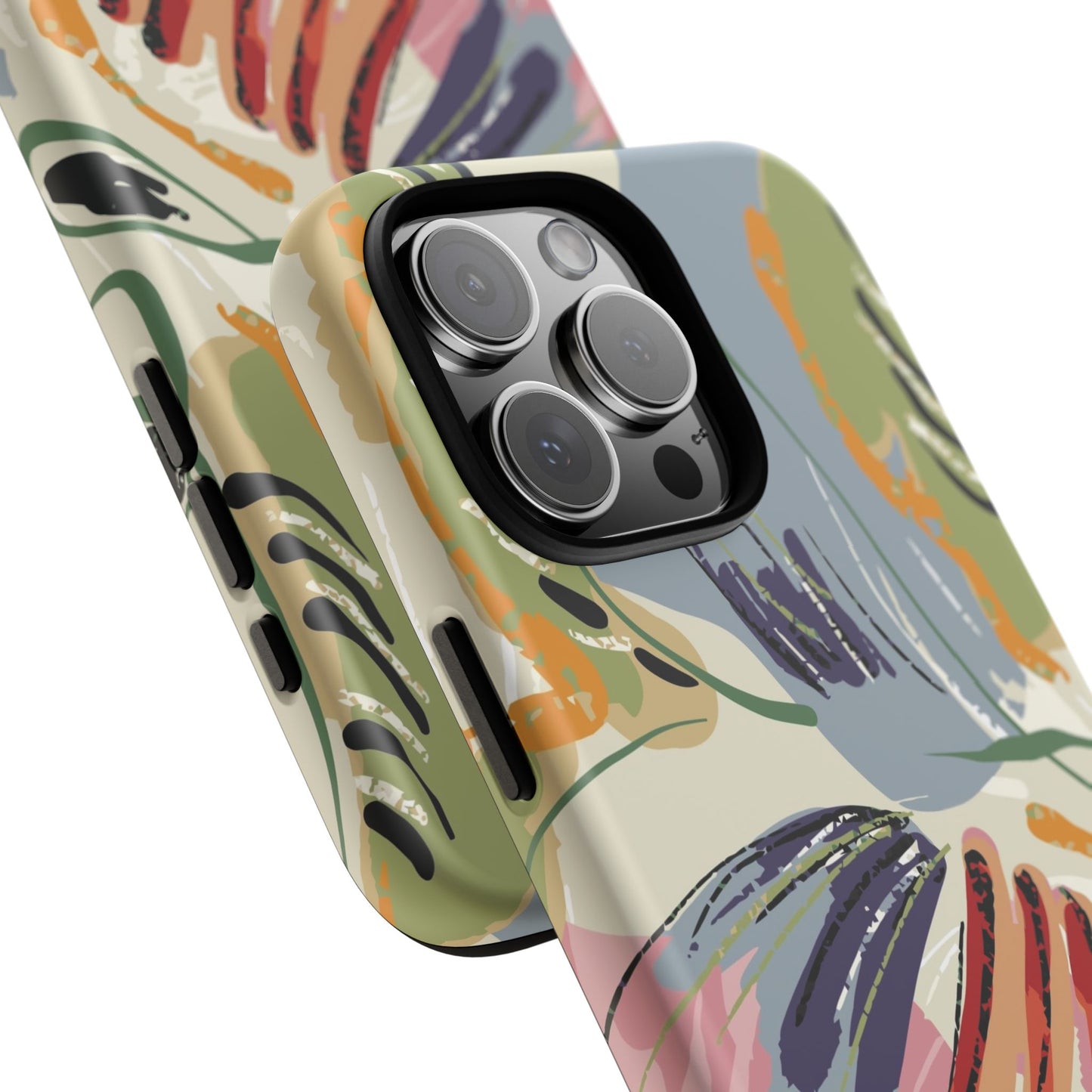 Botanical Strokes Palette Tough Phone Case for Apple