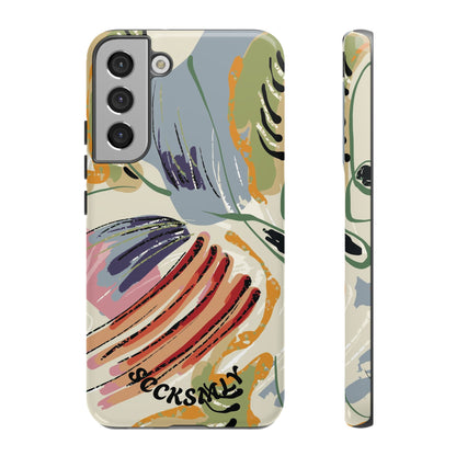 Botanical Strokes Palette Tough Phone Case for Samsung