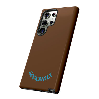 SOLID Chocolate Coco Tough Case for Samsung