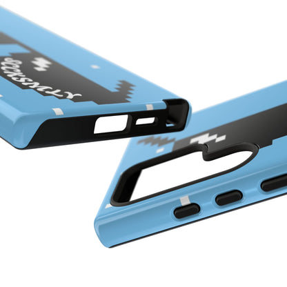 Pixel Glass Tough Phone Case for Samsung