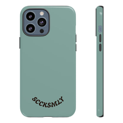 SOLID Fudge Mint Crunch Tough Phone Case for Apple
