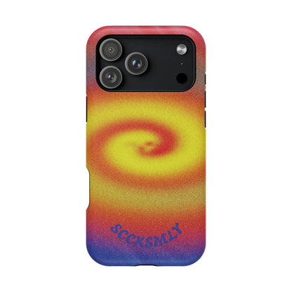 Toxic Spiral Tough Phone Case for Apple