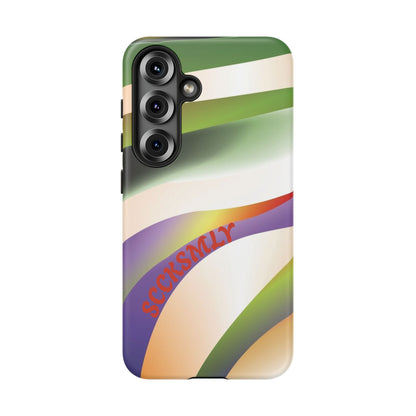 Green Waves Phone Case for Samsung